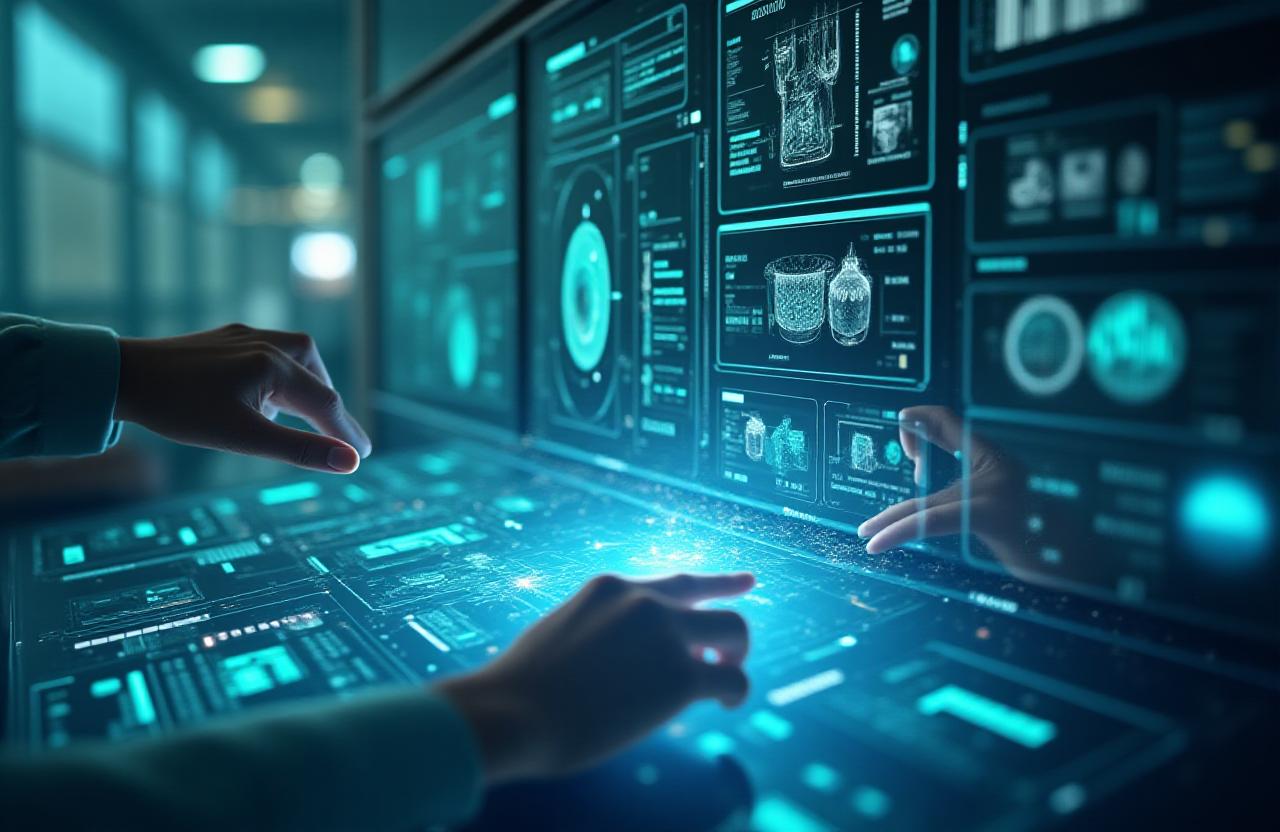 AI-driven ceramics and glass manufacturing dashboard