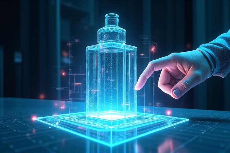 Virtual prototyping and digital testing for glass products