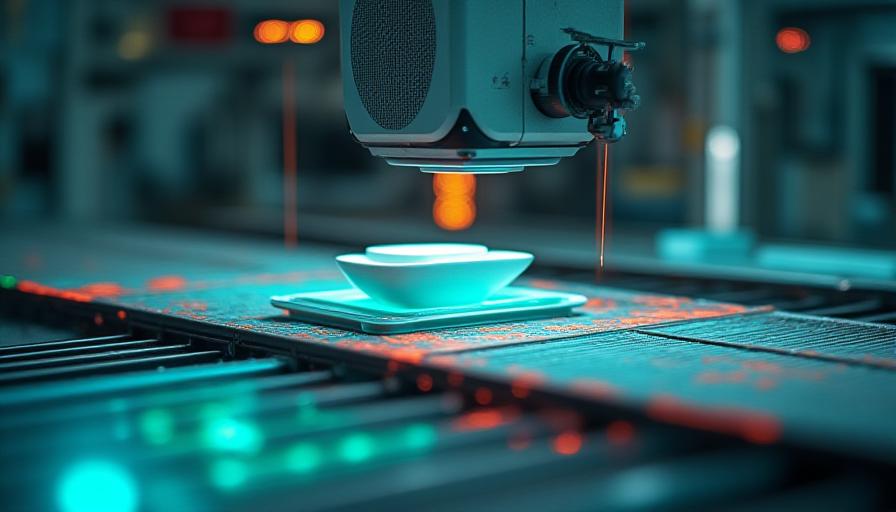 Intelligent defect detection system for ceramic products